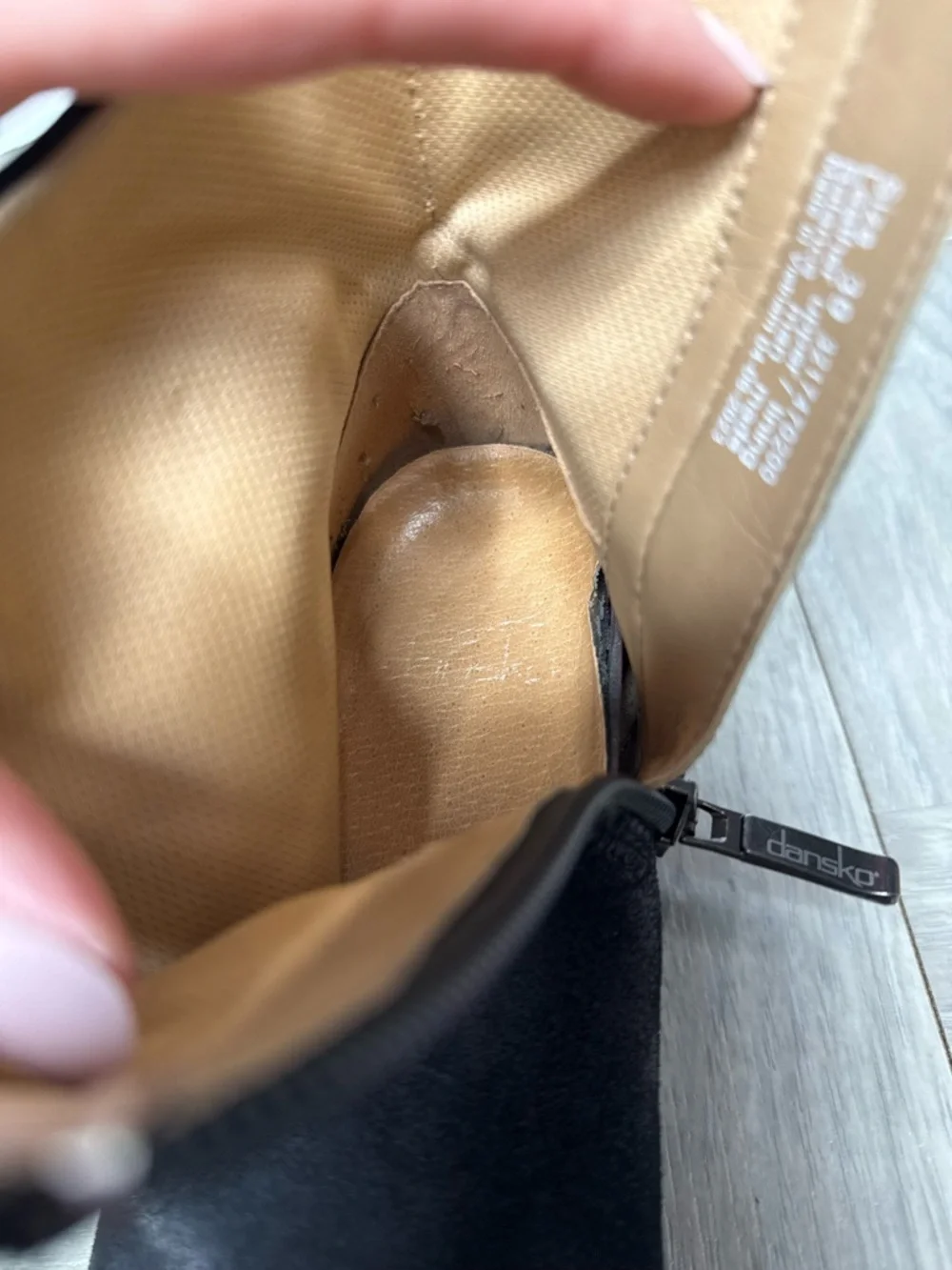 Dansko Cagney Black Bootie 39